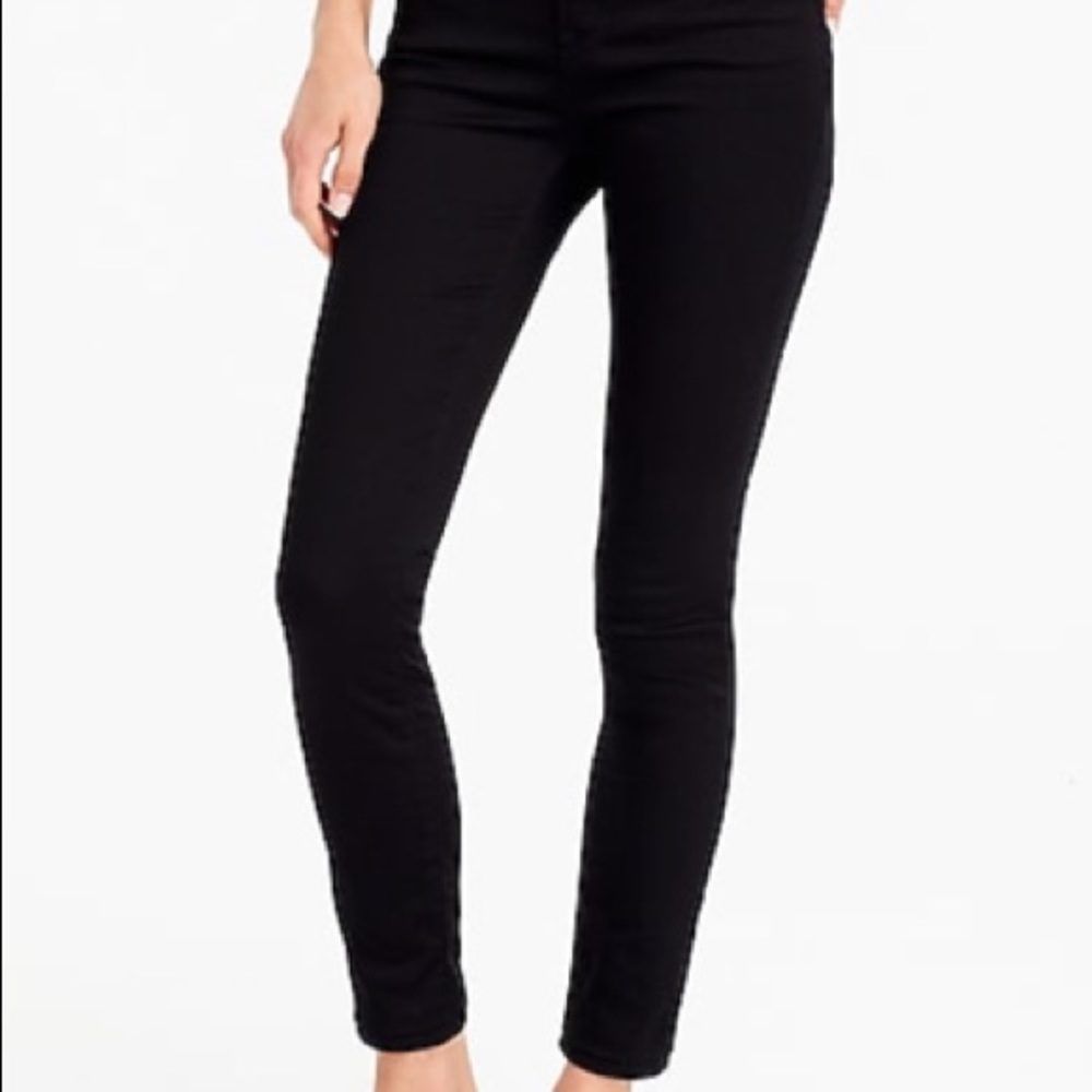 J Crew 9” high -rise toothpick jean